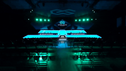 Arlington Esports Stadium GIF montage