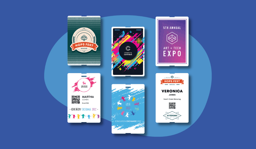 Name badges and onsite printing: A winning duo. 