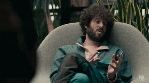 Man identifying the problem he is facing. 