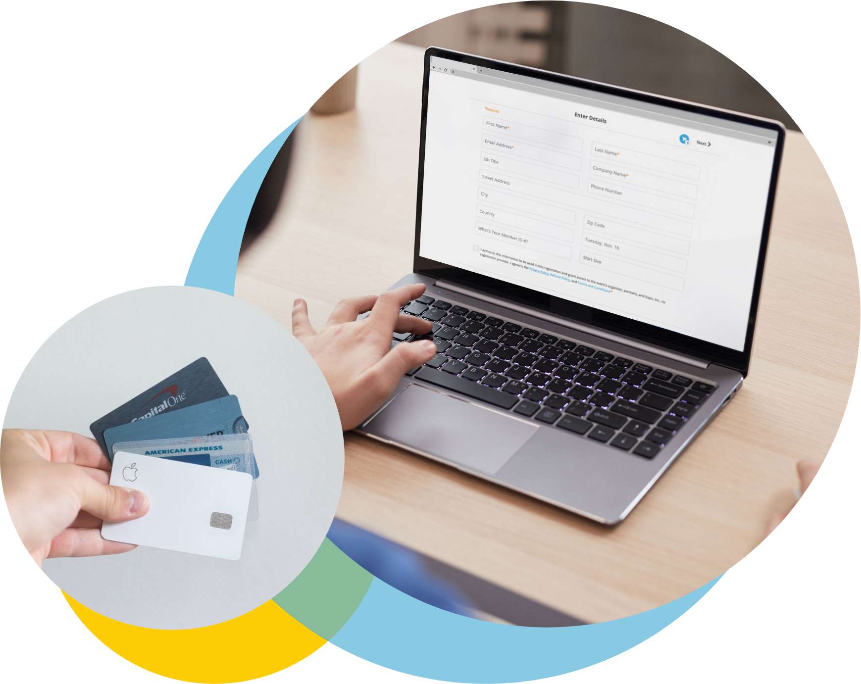 Event Registration Sign-up Forms and Payment Processing with Expo Pass