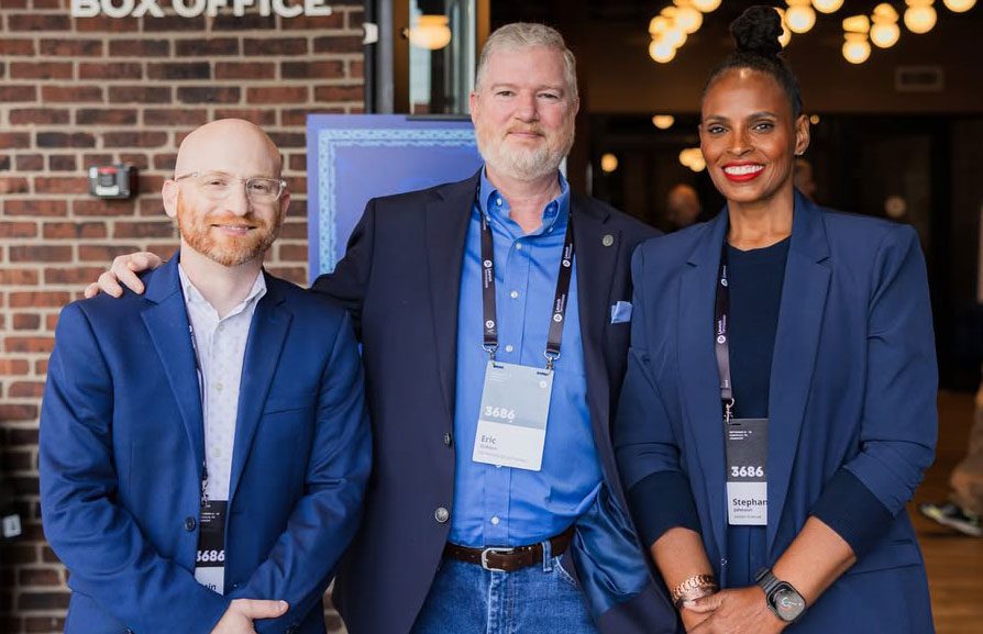 Attendees with On-site event badges at Launch Tennessee event