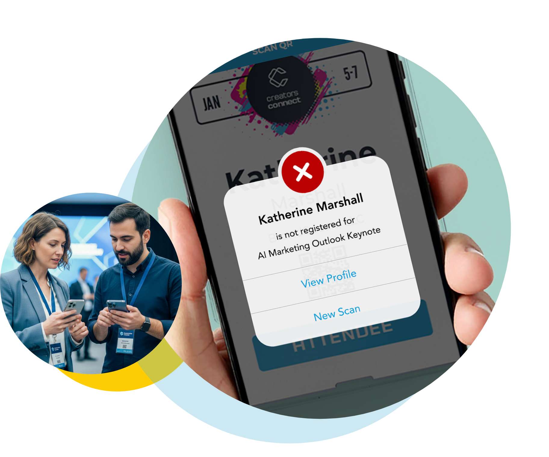 Access Control & Session Management with QR Code Scanning